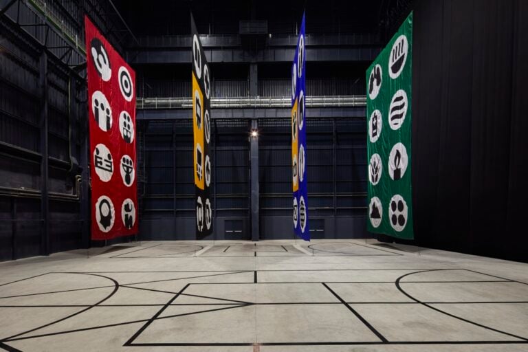 Matt Mullican. The Feeling of Things. Exhibition view at Pirelli HangarBicocca, Milano 2018. Courtesy dell’artista e Pirelli HangarBicocca, Milano
